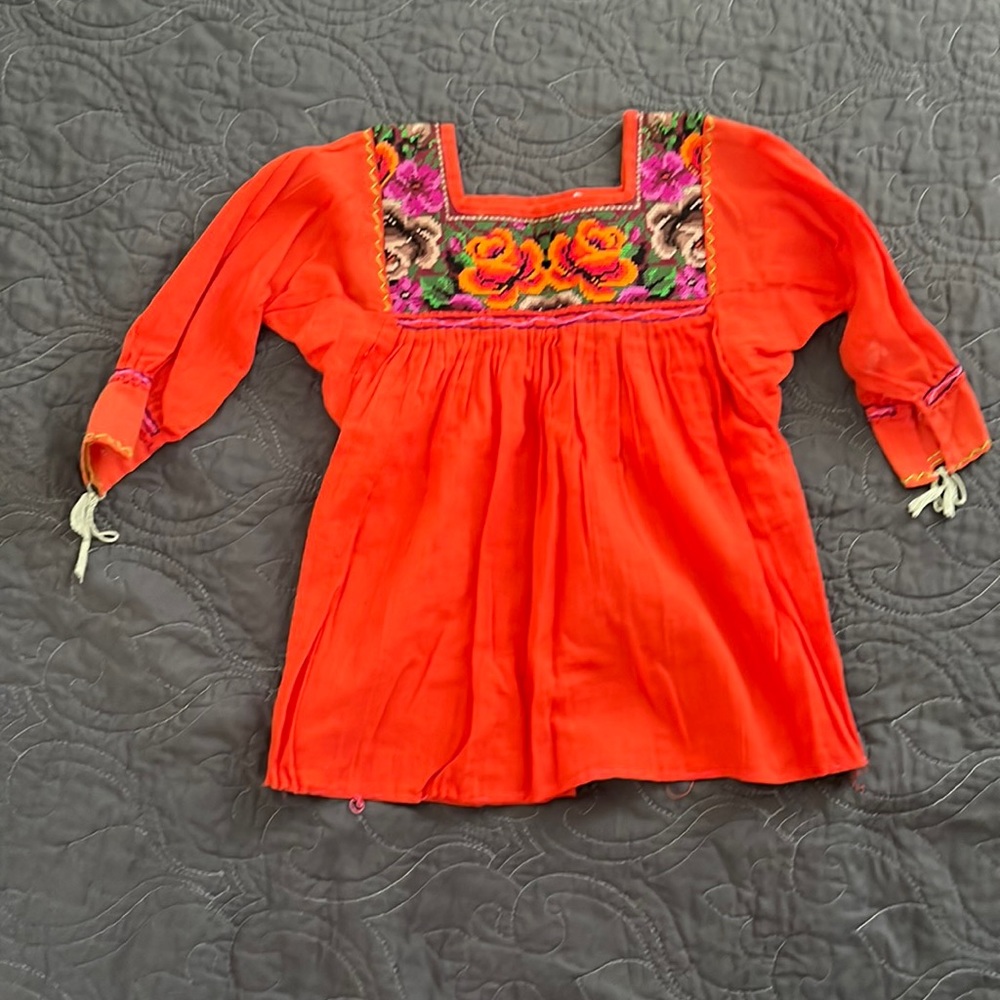 Girls mexican blouse